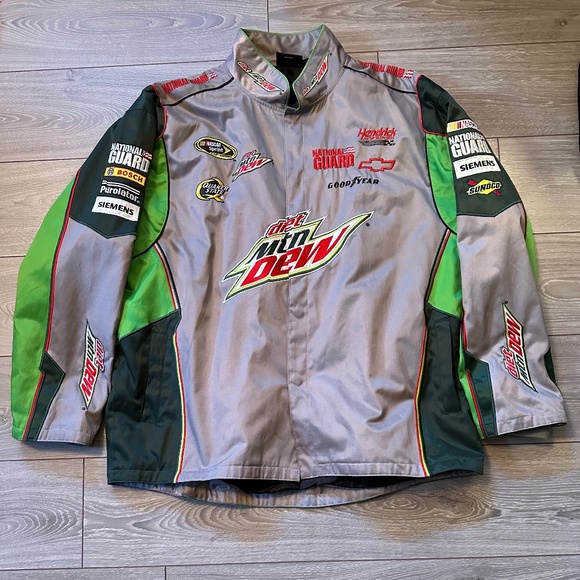 Chase Authentics Other - Rare Y2K Diet Mountain Dew Dale Earnhardt Jr. Nascar Chase Authentics Jacket